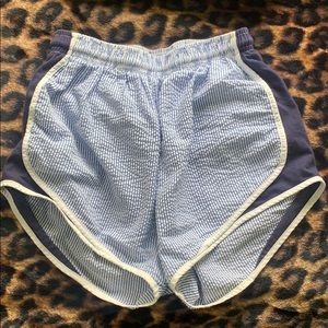 Lauren James - seersucker shorts - size M